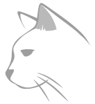 Cat Icon Grey